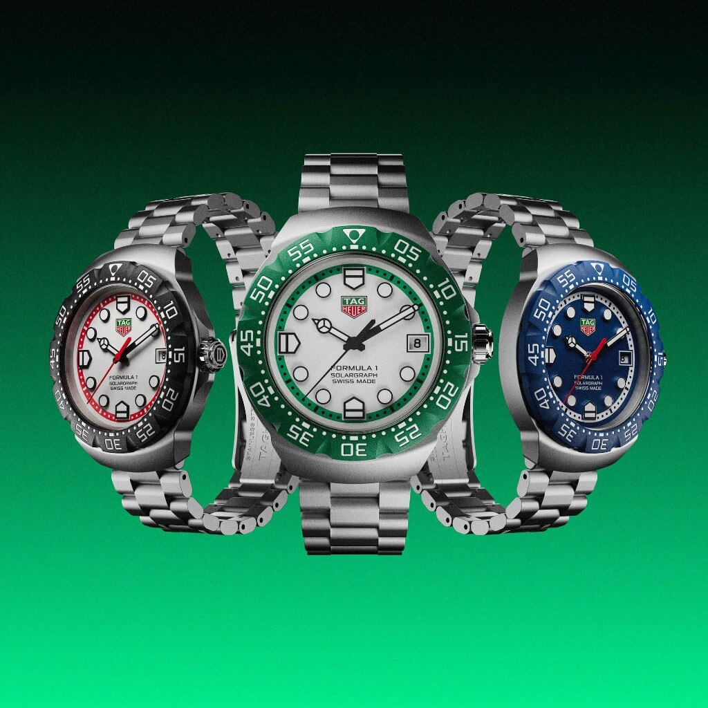 Nuevo TAG Heuer Formula 1 Solargraph